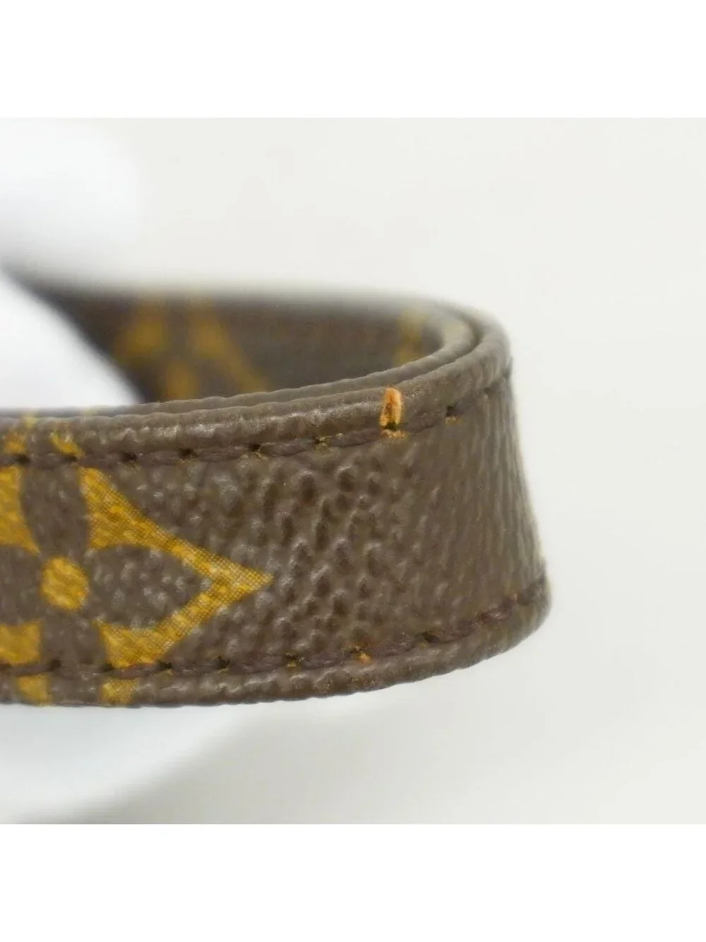 Louis Vuitton Clutch Monogram Marly Dragonne PM Brown